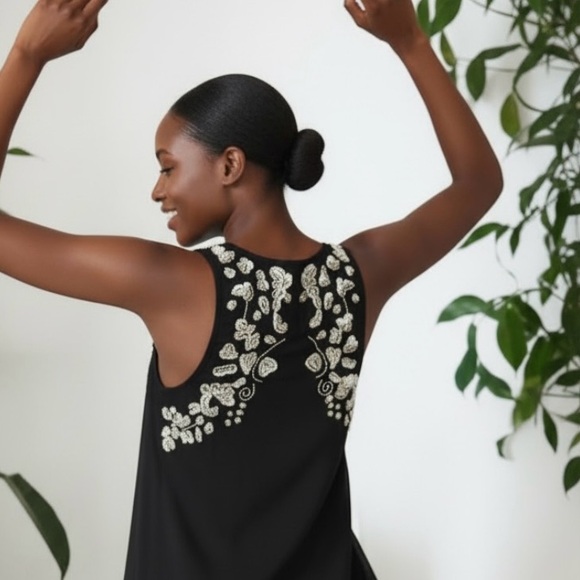 Forever 21 Dancing Queen Sequin and Beaded Party Slip Dress - Picture 6 of 16